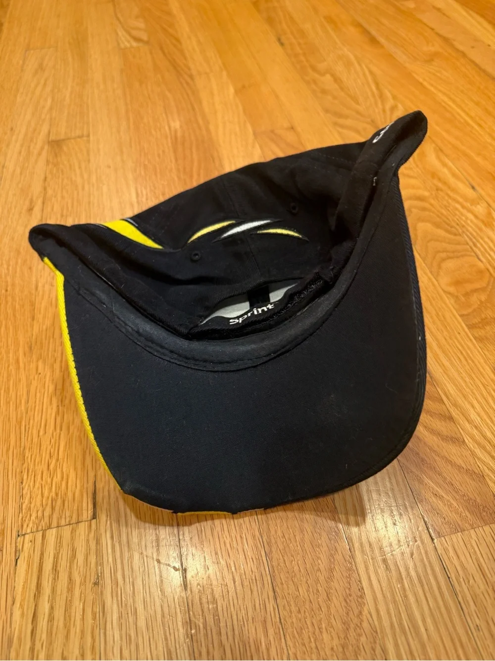NASCAR Sprint Cup Series Black and Yellow Baseball Hat